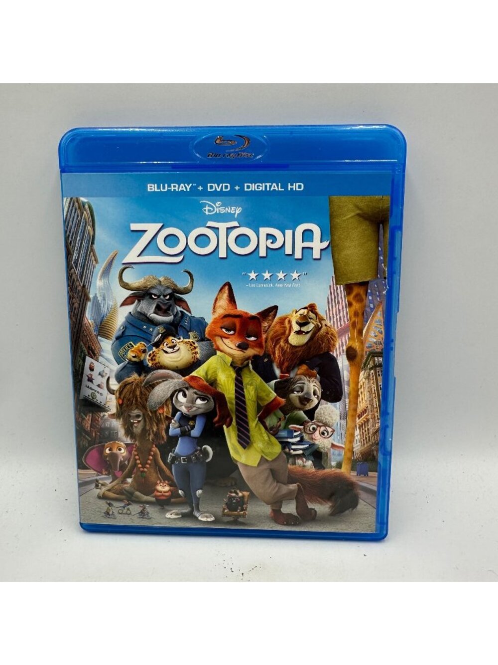 Disney Zootopia Blu Ray DVD Digital HD 2016 PG Animated Walt Disney Studios